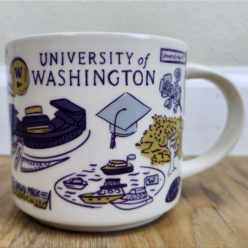 🔸️NIB Starbucks 2022 Been There College Collection Washington State 14oz Coffee